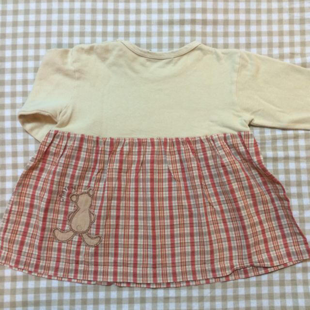 TabathaCRAYON ロンT 80 キッズ/ベビー/マタニティのキッズ服女の子用(90cm~)(その他)の商品写真