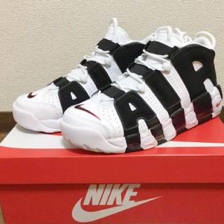 ナイキ(NIKE)のAIR MORE UPTEMPO ゼブラ 27.5cm/US9.5 正規品！(スニーカー)