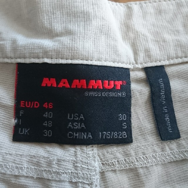 Mammut(マムート)のMAMMUTのショートパンツ メンズのパンツ(ショートパンツ)の商品写真