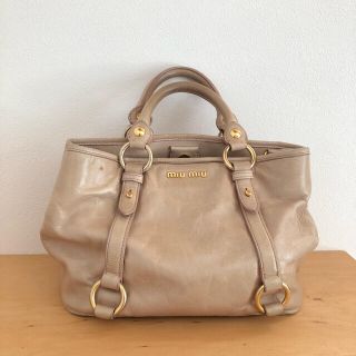 ミュウミュウ(miumiu)の🌟kztaka様専用🌟miumiu/ハンドバッグ/ショルダーバッグ/ピンク(ハンドバッグ)