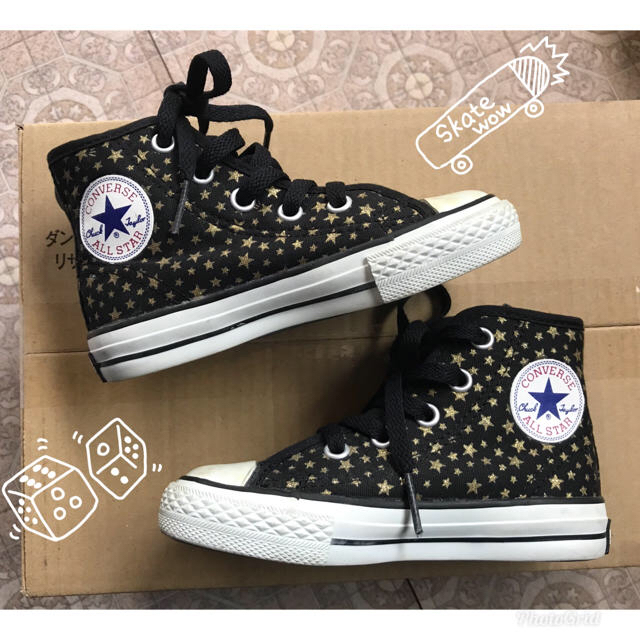 CONVERSE(コンバース)のコンバース ハイカット16cm キッズ/ベビー/マタニティのキッズ靴/シューズ(15cm~)(スニーカー)の商品写真