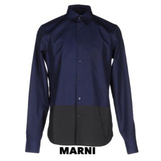 マルニ(Marni)のkaiさま専用◯セール！MARNI◯新品 バイカラーシャツ 長袖 異素材(シャツ)