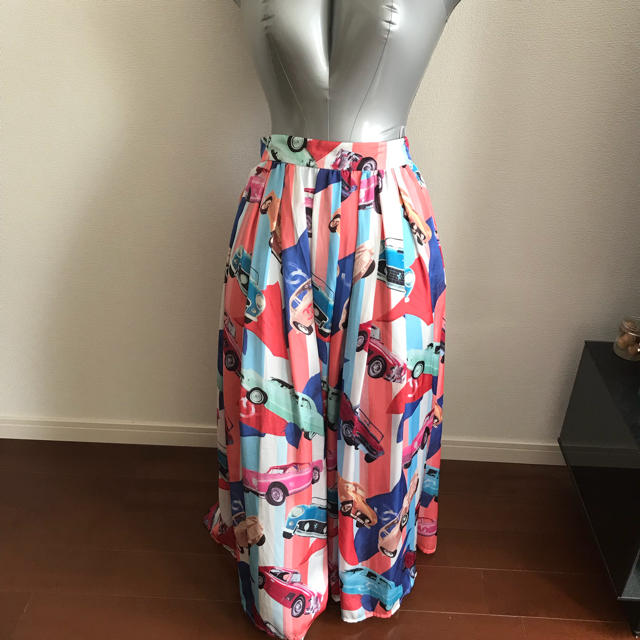 SNIDEL(スナイデル)の美品✨ロング プリント スカート  レディースのスカート(ロングスカート)の商品写真