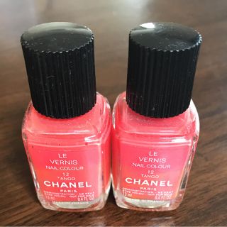 シャネル(CHANEL)のCHANEL ネイルエナメル ヴェルニ12 TANGO テスター✕2個(マニキュア)