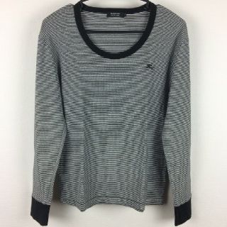 バーバリーブラックレーベル(BURBERRY BLACK LABEL)の美品 BURBERRY BLACK LABEL 長袖カットソー ボーダー 2(Tシャツ/カットソー(七分/長袖))