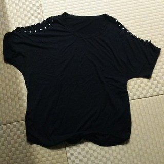 お取り置き‼️肩あきドルマンTシャツ☆F(Tシャツ(半袖/袖なし))