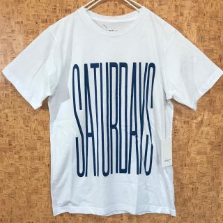 サタデーズサーフニューヨークシティー(SATURDAYS SURF NYC)の新品 廃盤 人気デザイン サタデーズ サーフ NYC ロゴTシャツ S ~ M(Tシャツ/カットソー(半袖/袖なし))