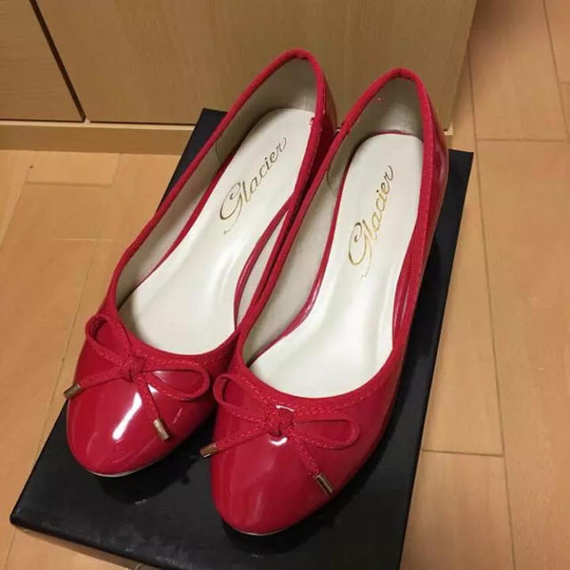 HONEYS(ハニーズ)の赤  パンプス レディースの靴/シューズ(ハイヒール/パンプス)の商品写真