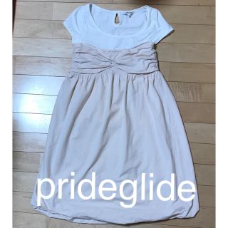 プライドグライド(prideglide)のprideglide バルーンワンピース(ひざ丈ワンピース)