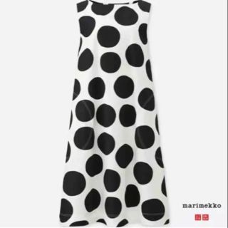 マリメッコ(marimekko)のLサイズ マリメッコ ユニクロ コラボ ワンピース(ひざ丈ワンピース)