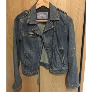 ギャップ(GAP)のgap  デニムライダースジャケット ユーズド加工(Gジャン/デニムジャケット)