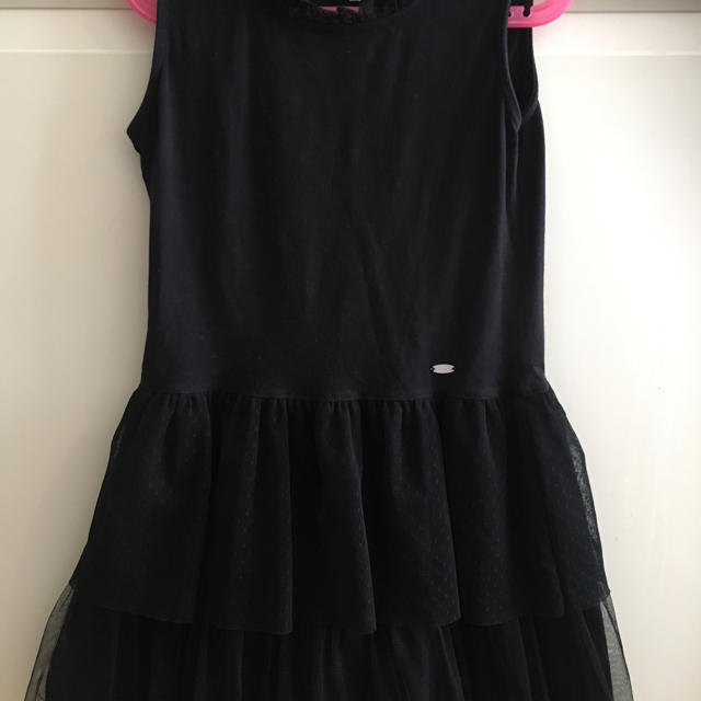 TOCCA(トッカ)のトッカ TOCCA 130 チュールワンピース 黒 キッズ/ベビー/マタニティのキッズ服女の子用(90cm~)(ワンピース)の商品写真