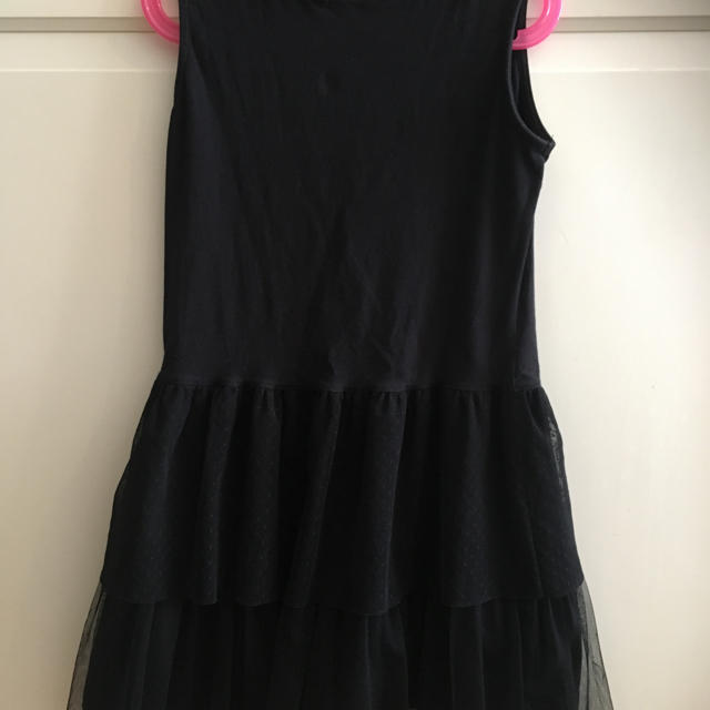 TOCCA(トッカ)のトッカ TOCCA 130 チュールワンピース 黒 キッズ/ベビー/マタニティのキッズ服女の子用(90cm~)(ワンピース)の商品写真