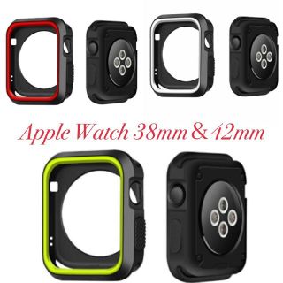 ☆送料無料♪ アップルウォッチ ケース 耐衝撃カバー AppleWatch用(腕時計(デジタル))