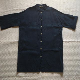 フォグリネンワーク(fog linen work)のfog シャツワンピース (ロングワンピース/マキシワンピース)