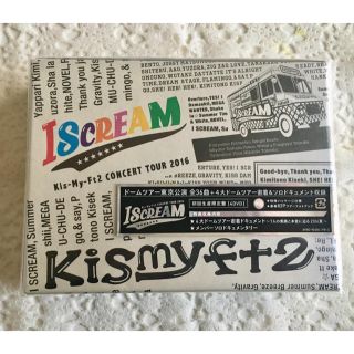 キスマイフットツー(Kis-My-Ft2)の特典付き！ISCREAM ライブDVD Kis-My-Ft2(アイドルグッズ)