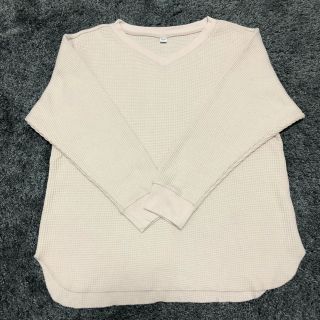 ユニクロ(UNIQLO)のユニクロ ワッフルVネックT(Tシャツ(長袖/七分))