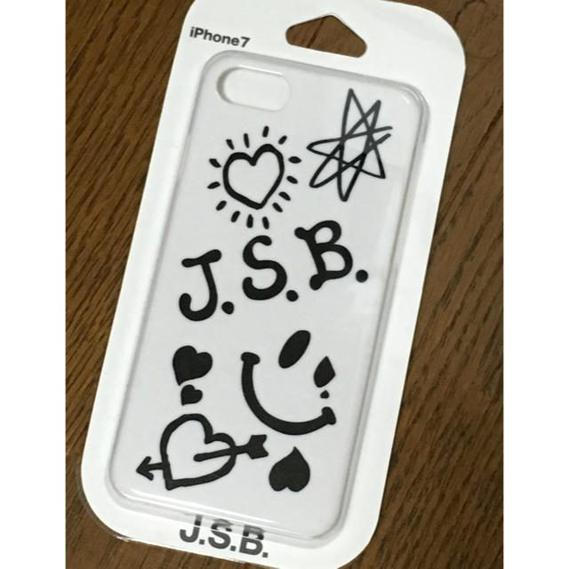 三代目 J Soul Brothers(サンダイメジェイソウルブラザーズ)のJ.S.B. iPhoneケース WHITE スマホ/家電/カメラのスマホアクセサリー(iPhoneケース)の商品写真