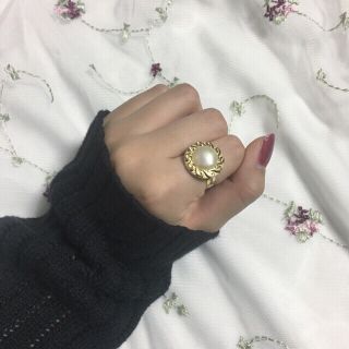 retro button ring(リング)