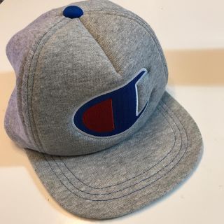 チャンピオン(Champion)のチャンピオン キッズ キャップ グレー (帽子)