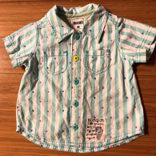 ブランシェス(Branshes)の専用 ブランシェス ストライプシャツ(Tシャツ/カットソー)