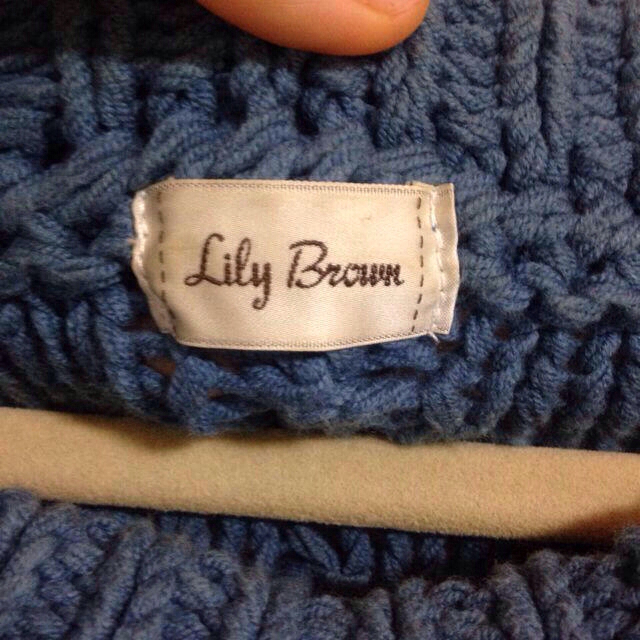 Lily Brown(リリーブラウン)のリリーブラウン♡もこもこニットワンピ♡ レディースのワンピース(ひざ丈ワンピース)の商品写真