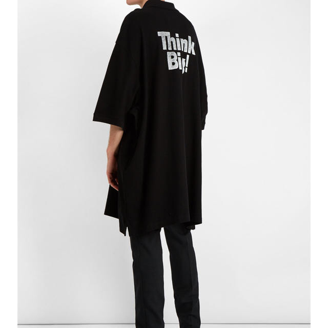 Balenciaga(バレンシアガ)の【希少‼️国内買付無し】BALENCIAGA OVERSIZED POLO XS メンズのトップス(ポロシャツ)の商品写真