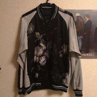 ラッドミュージシャン(LAD MUSICIAN)のLAD MUSICIAN 18SS 花柄ブルゾン ネイビー(ブルゾン)