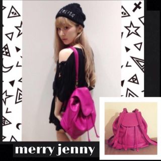 メリージェニー(merry jenny)のmerryjenny♡レザーリュック(リュック/バックパック)