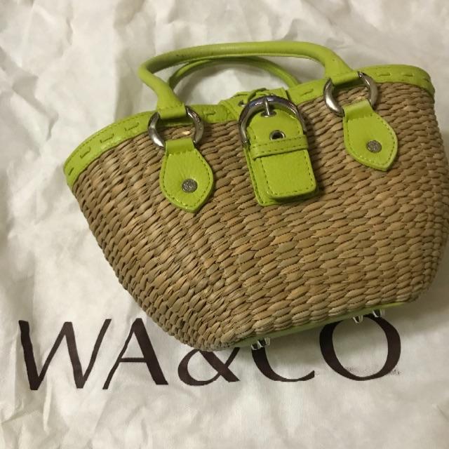 WA&CO かごバックの通販 by みな's shop|ラクマ WA&CO かごバックの通販 by みな's shop|ラクマ