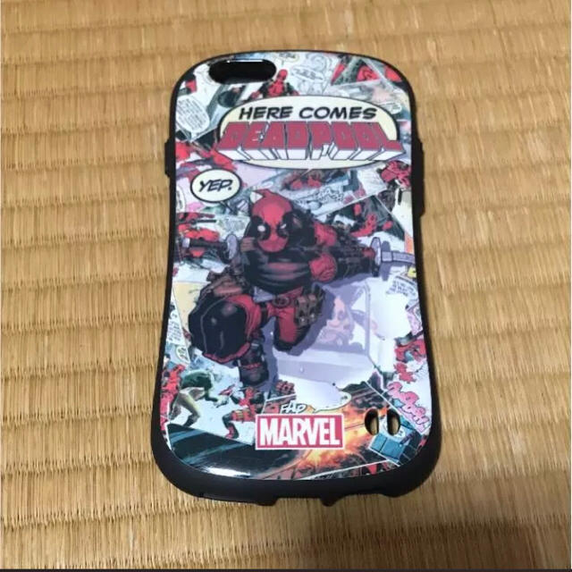 MARVEL(マーベル)のiphone6/6sケース marvel deadpool スマホ/家電/カメラのスマホアクセサリー(iPhoneケース)の商品写真