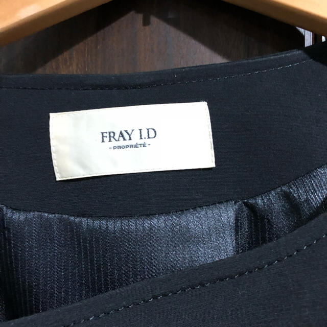 FRAY I.D(フレイアイディー)のFray ID トレンチコート ブラック レディースのジャケット/アウター(トレンチコート)の商品写真