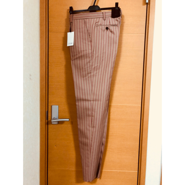 JOHN LAWRENCE SULLIVAN(ジョンローレンスサリバン)のLITTLEBIG 18ss ストライプ セットアップ ピンク メンズのスーツ(セットアップ)の商品写真