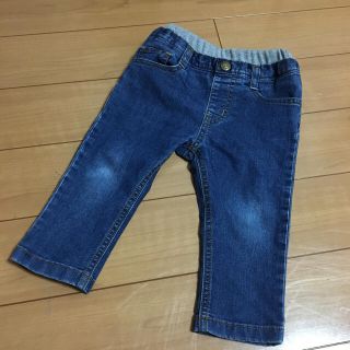 コムサイズム(COMME CA ISM)の＊コムサイズム ＊デニムパンツ＊80㎝＊総ゴム ストレッチ＊(パンツ)