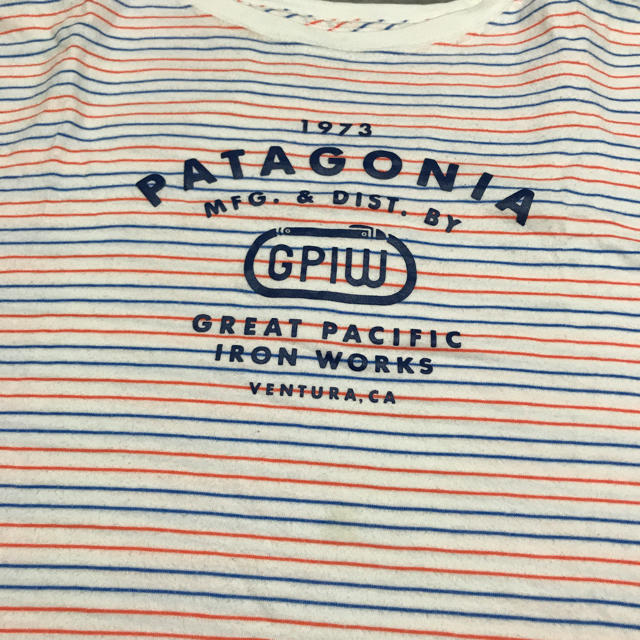 patagonia(パタゴニア)のpatagoniaボーイズTシャツXL キッズ/ベビー/マタニティのキッズ服男の子用(90cm~)(Tシャツ/カットソー)の商品写真