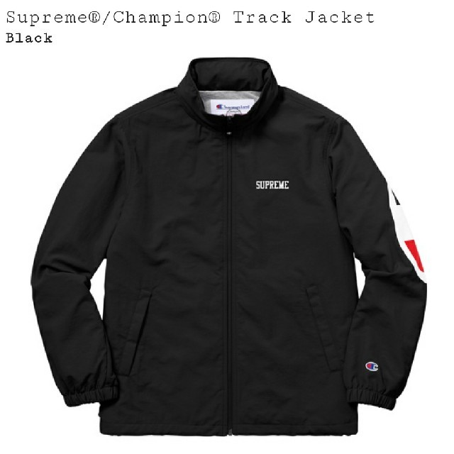 BlackSIZESupreme®/Champion® Track Jacket