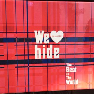 We Love hide ［2CD+Tシャツ］＜初回生産限定盤＞(その他)