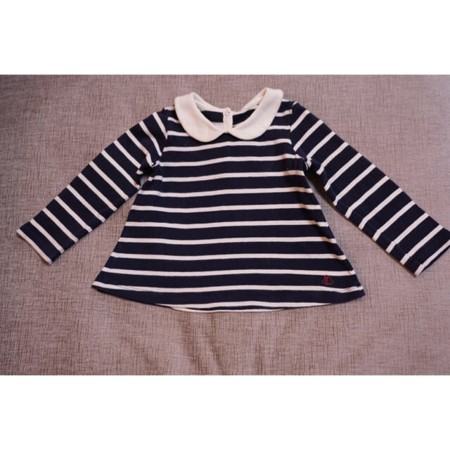 PETIT BATEAU(プチバトー)のプチバトー セット キッズ/ベビー/マタニティのベビー服(~85cm)(トレーナー)の商品写真