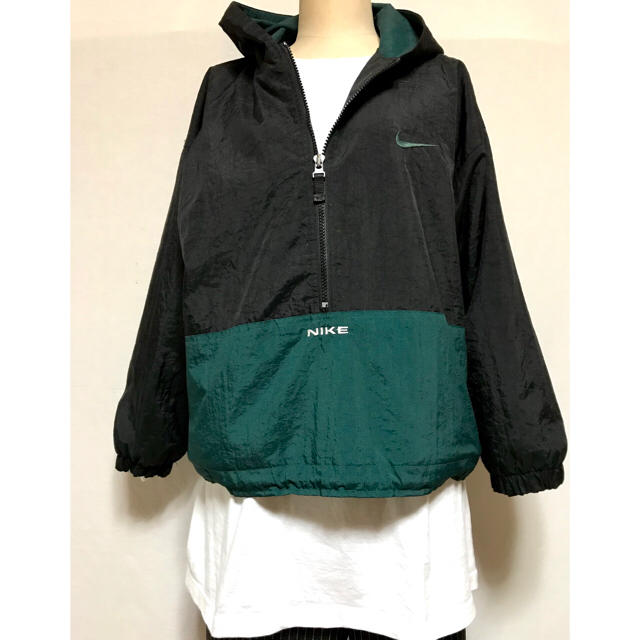 90s ビッグスウォッシュ NIKE アノラックパーカー