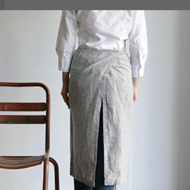 fog linen work(フォグリネンワーク)のfog linen work リネン エプロン インテリア/住まい/日用品のキッチン/食器(その他)の商品写真