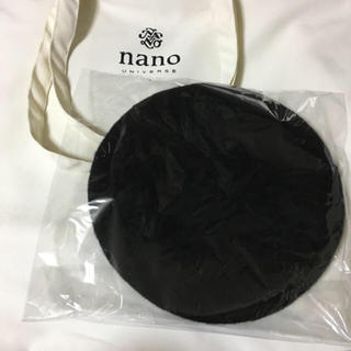 ナノユニバース(nano・universe)のナノユニバース ベレー帽 ブラック(ハンチング/ベレー帽)