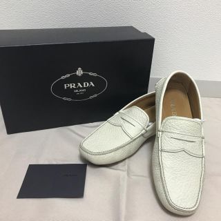 プラダ(PRADA)の本日のみお値下げ！美品！プラダメンズシューズ(スリッポン/モカシン)