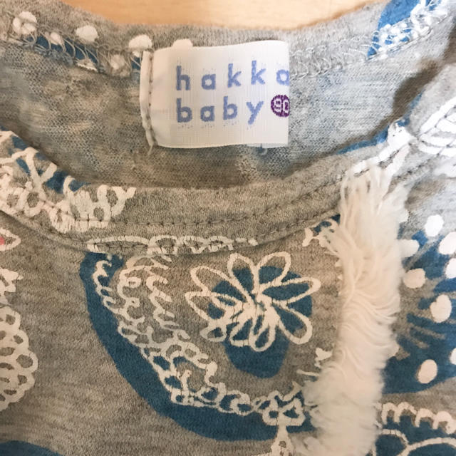 hakka baby(ハッカベビー)の ハッカベビー   90㎝ カットソー キッズ/ベビー/マタニティのキッズ服女の子用(90cm~)(Tシャツ/カットソー)の商品写真