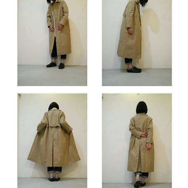 YAECA(ヤエカ)のyaeca ステンカラーコートロング レディースのジャケット/アウター(ロングコート)の商品写真