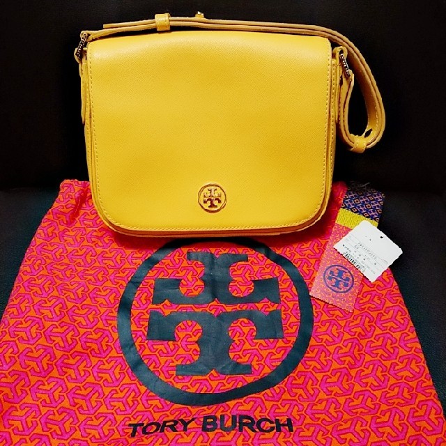 Tory Burch(トリーバーチ)の★Y.hayashi様専用★トリーバーチ　ワンショルダーバッグ　イエロー　黄色 レディースのバッグ(ショルダーバッグ)の商品写真