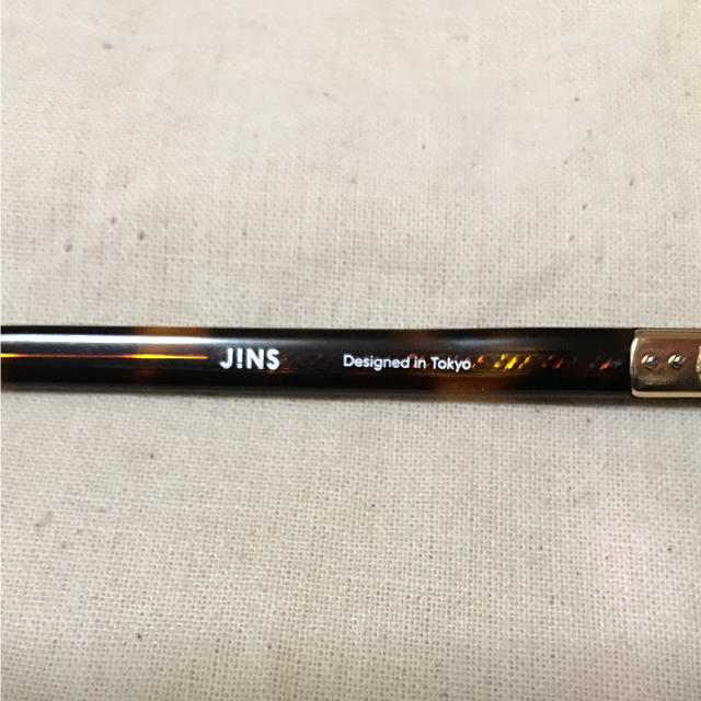 JINS(ジンズ)のJINS ジンズ メガネ ブラウンデミ ブラウン メンズのファッション小物(サングラス/メガネ)の商品写真