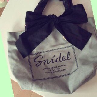 スナイデル(SNIDEL)のリボン♡トート(トートバッグ)