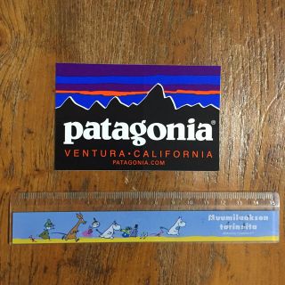 パタゴニア(patagonia)のkikoko様専用 パタゴニア ステッカー ロゴ3 ノースフェイス 黒抜き2枚(登山用品)