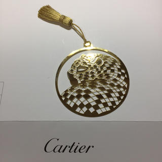 カルティエ(Cartier)のカルティエ パンサー ブックマーク しおり 未使用品(しおり/ステッカー)