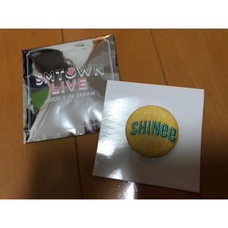 シャイニー(SHINee)のSMTOWN LIVE 刺繍缶バッジ(K-POP/アジア)